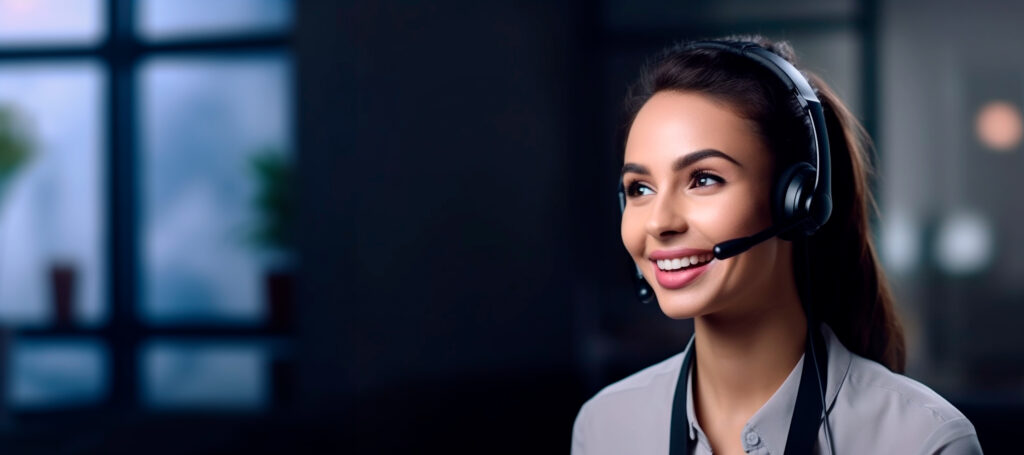 AI assisted virtual receptionist services